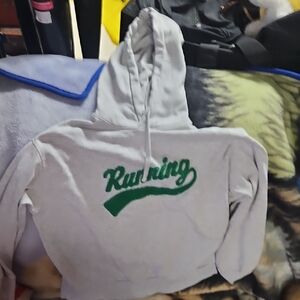 Running Gray Hoodie